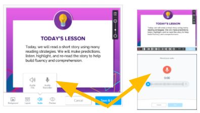 How to add voice recordings to nearpod - B+C Guides